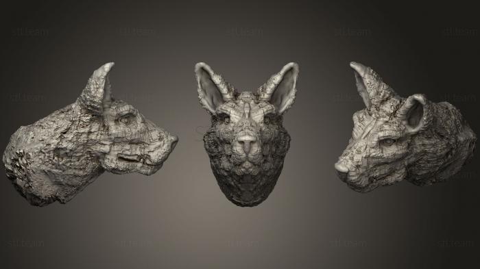 3D модель Десертный волк (STL)